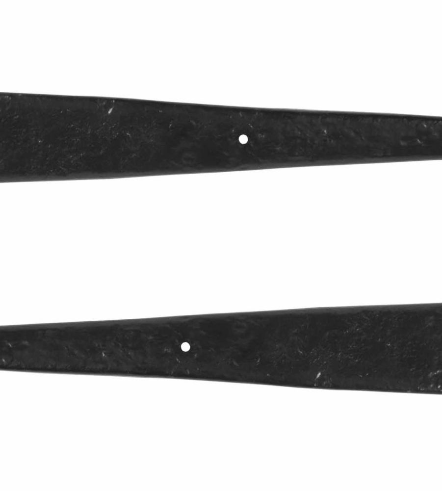 From The Anvil Black Antique 16" T Hinge (pair)