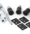 From The Anvil Black Secure Stops (Pack of 4)