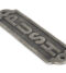 From The Anvil Push Sign - Antique Pewter