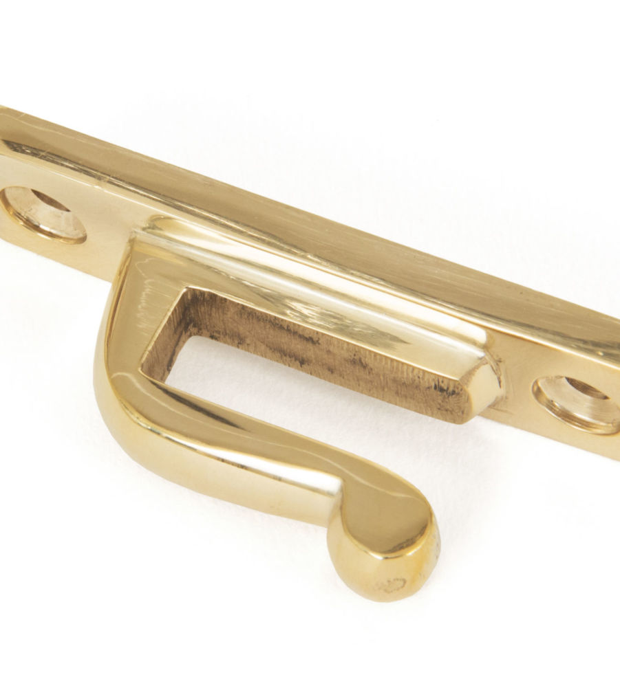 From The Anvil Hook Plate - Polished Brass
