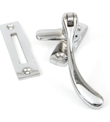 From The Anvil Polished Chrome Peardrop Fastener