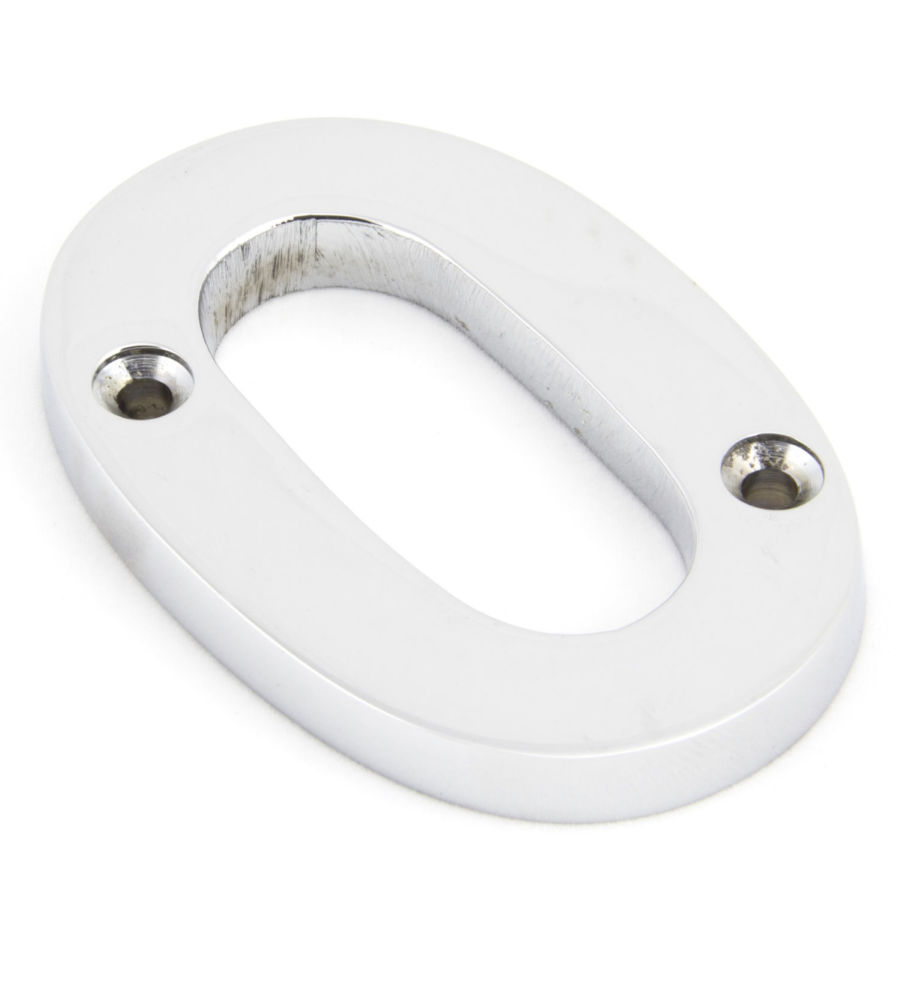 From The Anvil Polished Chrome Numeral 0