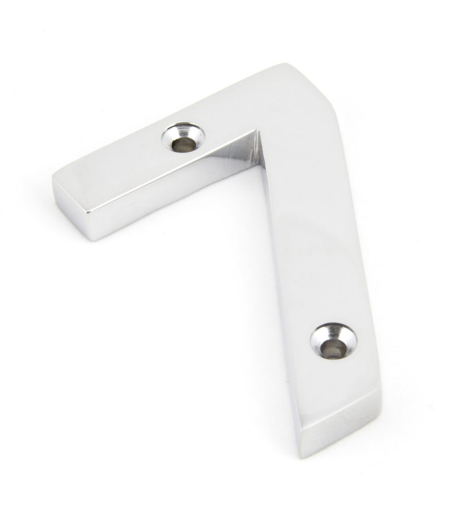 From The Anvil Polished Chrome Numeral 7