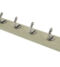 From The Anvil Stable Coat Rack - Natural Smooth & Olive Green
