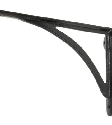 From The Anvil Black 10″ x 7″ Curved Shelf Bracket