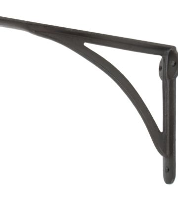 From The Anvil Beeswax 10″ x 7″ Curved Shelf Bracket
