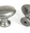 From The Anvil Oval Cabinet Knob - Pewter