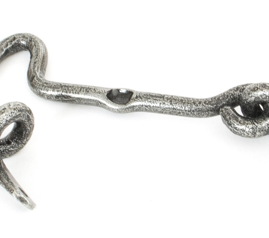 From The Anvil 4" Forged Cabin Hook - Pewter