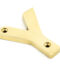 From The Anvil Polished Brass Letter Y