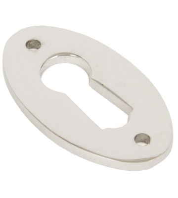 From The Anvil Polished Nickel Oval Escutcheon