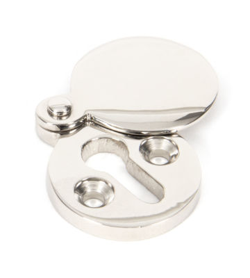 From The Anvil Polished Nickel Round Escutcheon
