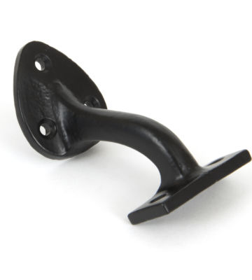 From The Anvil Black 2″ Handrail Bracket