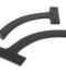 From The Anvil 7" Quadrant Stay (pair) - Black