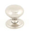 Polished Nickel Mushroom Cabinet Knob - Large