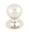 Polished Nickel Ball Cabinet Knob - Small