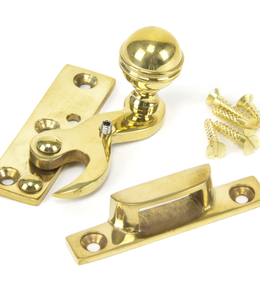Polished Brass Prestbury Hook Fastener