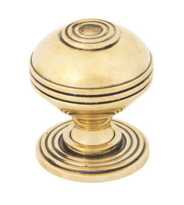 From The Anvil Aged Brass Prestbury Cabinet Knob – Large