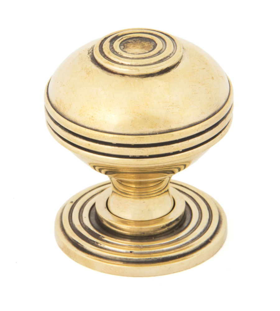 Aged Brass Prestbury Cabinet Knob - Large