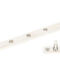 Polished Nickel 10" Reeded Stay