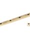 Aged Brass 12" Reeded Stay