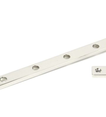 From The Anvil Polished Nickel 12″ Reeded Stay