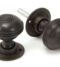 Aged Bronze Prestbury Mortice/Rim Knob Set - 50mm 