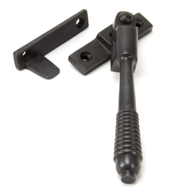 From The Anvil Aged Bronze Night Vent Reeded Fastener – Locking