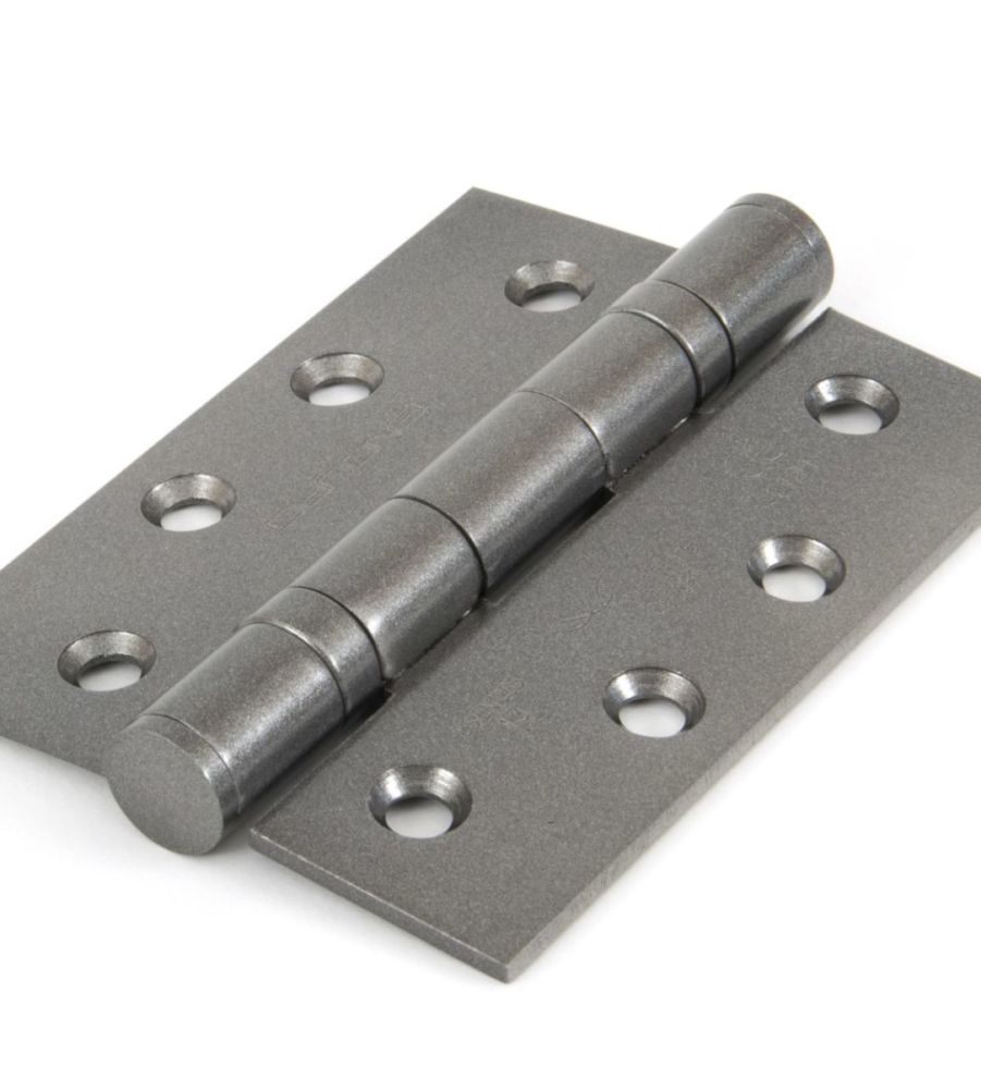 Pewter 4" Ball Bearing Butt Hinge (Pair)