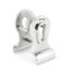 Polished Chrome 50mm Euro Door Pull (Back to Back fixings)
