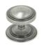 Pewter Art Deco Centre Door Knob