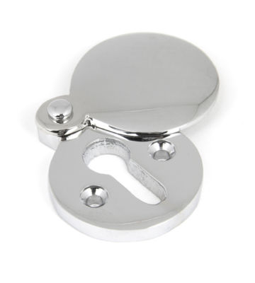 From The Anvil Polished Chrome Round Escutcheon