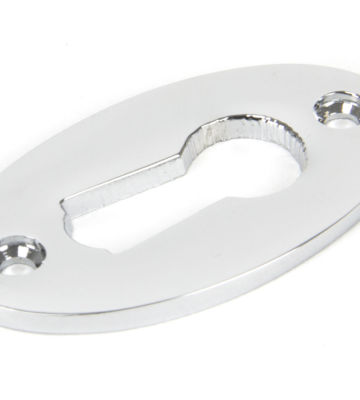 From The Anvil Polished Chrome Oval Escutcheon