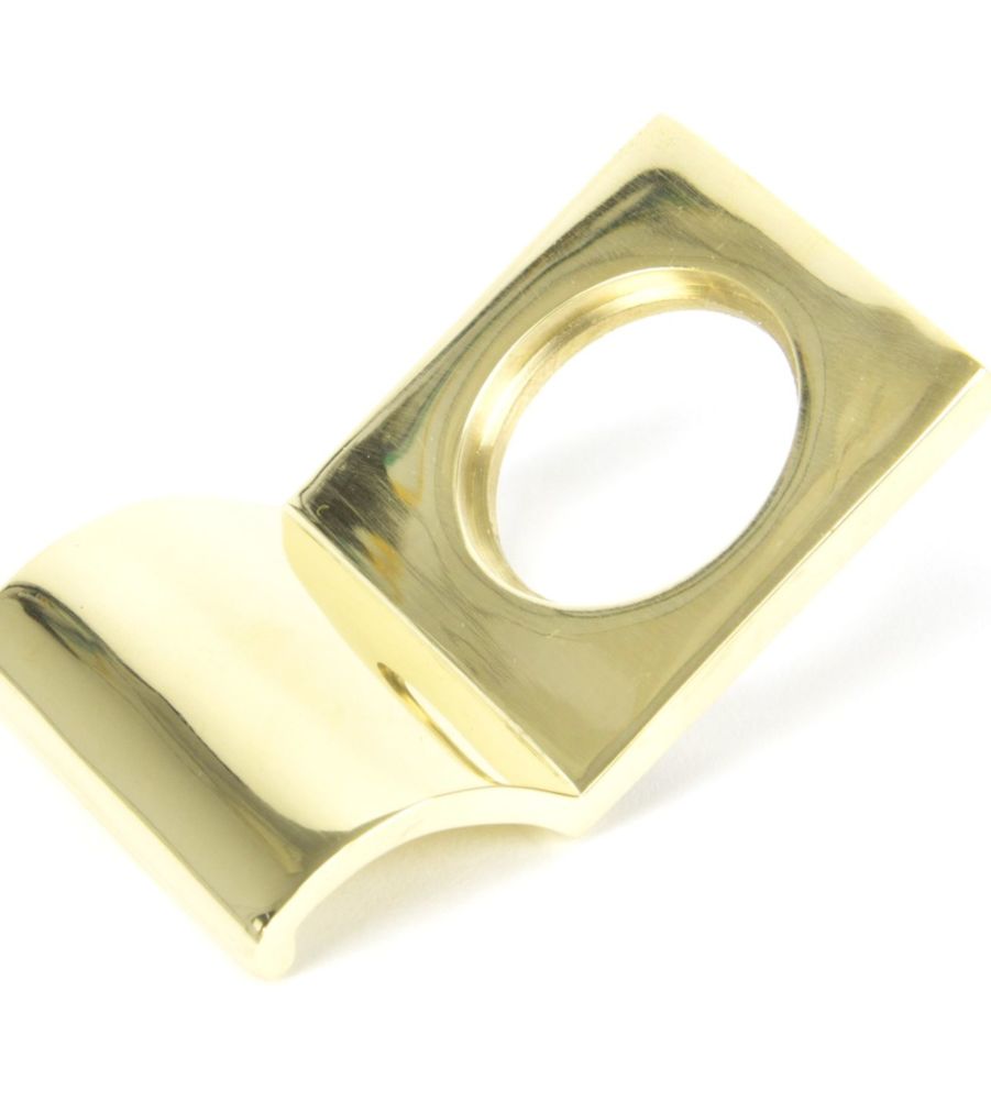 Polished Brass Rim Cylinder Pull