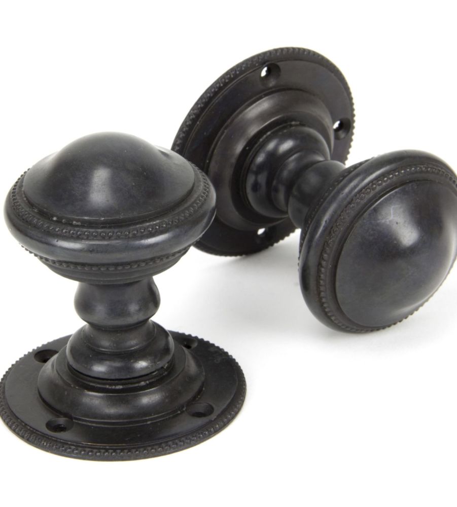 Aged Bronze Brockworth Mortice Knob Set