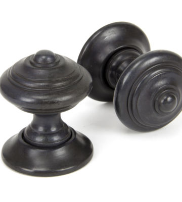 From The Anvil Aged Bronze Elmore Concealed Mortice Knob Set