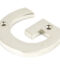 Polished Nickel Letter 'G'