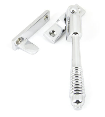 From The Anvil Polished Chrome Night Vent Reeded Fastener – Locking