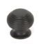 Aged Bronze Beehive Cabinet Knob - Small