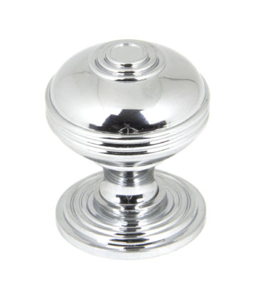 From The Anvil Polished Chrome Prestbury Cabinet Knob – Large