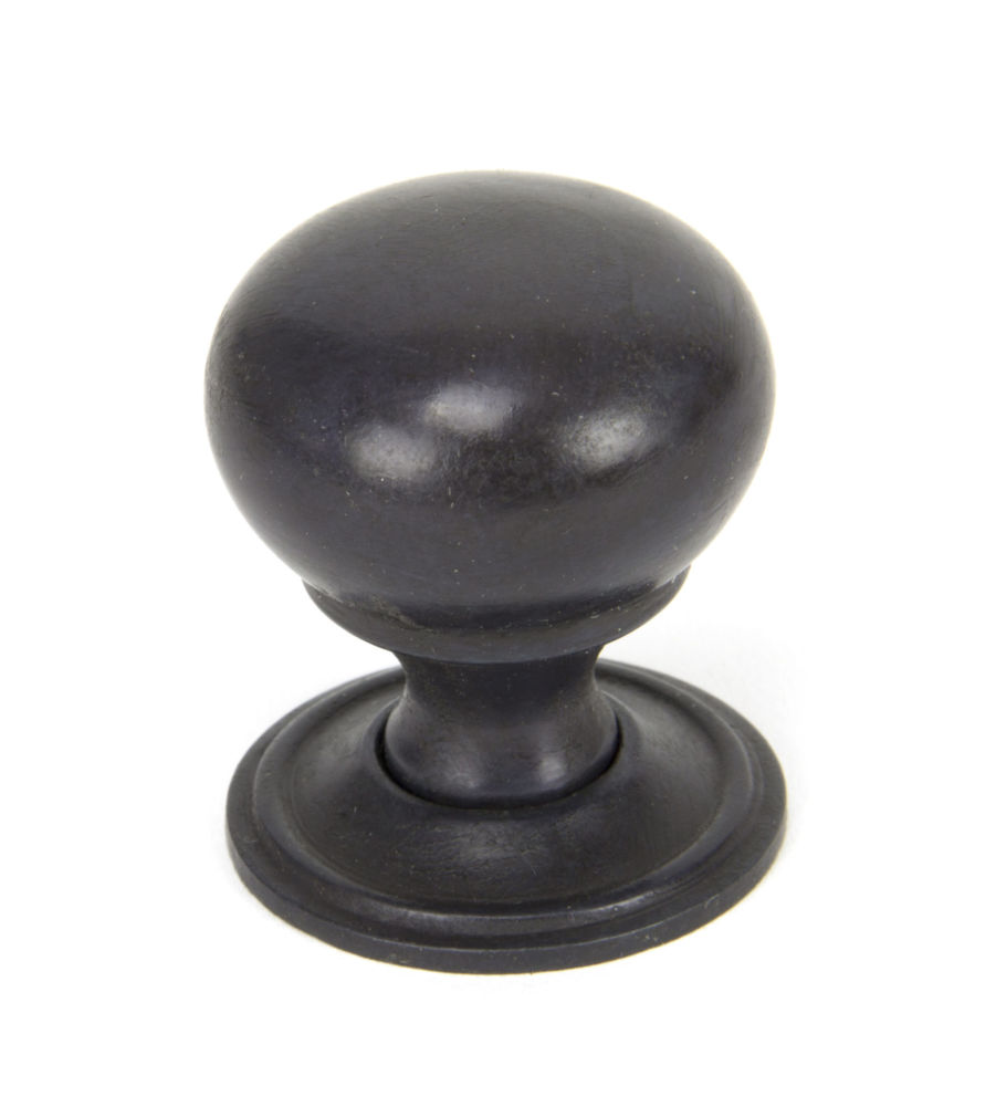 Aged Bronze Mushroom Cabinet Knob - Small