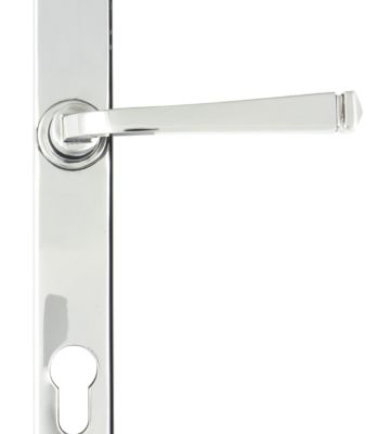 From The Anvil Polished Chrome Avon Slimline Lever Espag. Lock Set