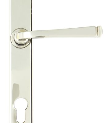 From The Anvil Polished Nickel Avon Slimline Lever Espag. Lock Set