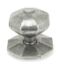 Pewter Octagonal Centre Door Knob - Internal