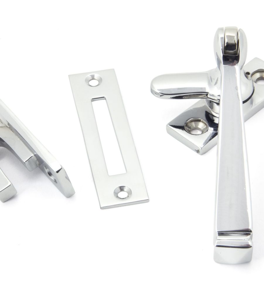 Polished Chrome Locking Avon Fastener