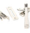 Polished Nickel Locking Avon Fastener