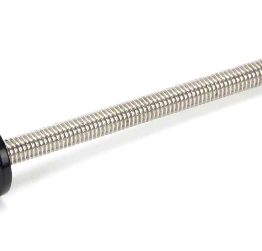 Black ended SS M6 110mm Threaded Bar