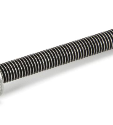 From The Anvil Pewter ended SS M10 110mm Threaded Bar