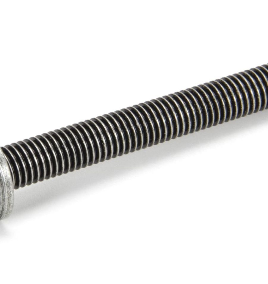 Pewter ended SS M10 110mm Threaded Bar