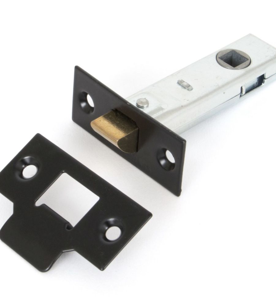 From The Anvil Black 3'' Tubular Mortice Latch