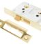 From The Anvil Electro Brass 3" Bathroom Mortice Lock